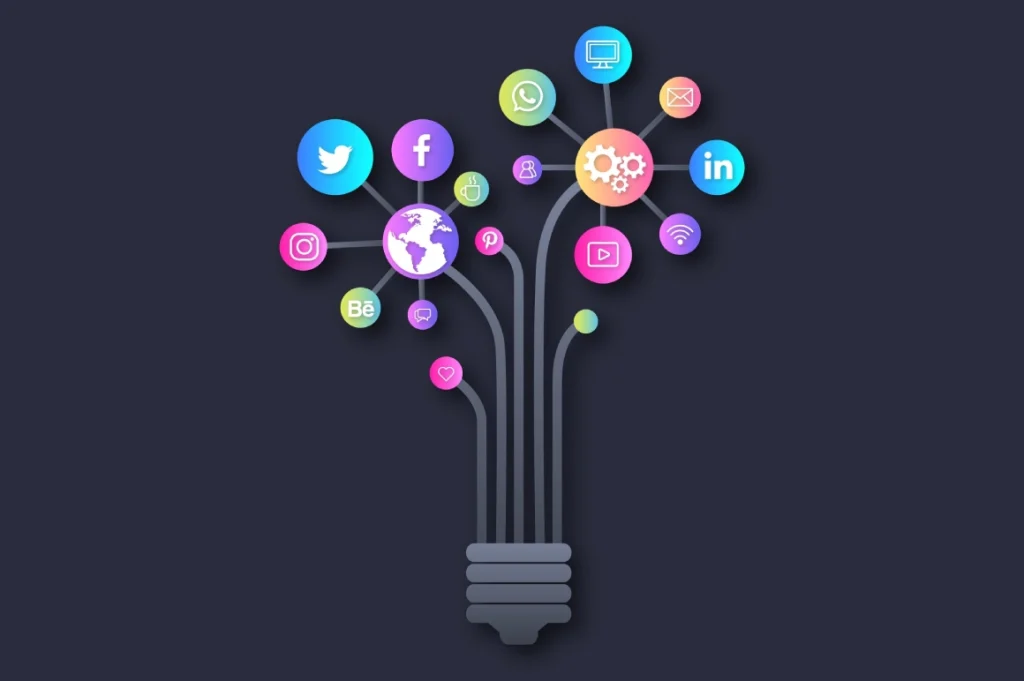 digital marketing lamp