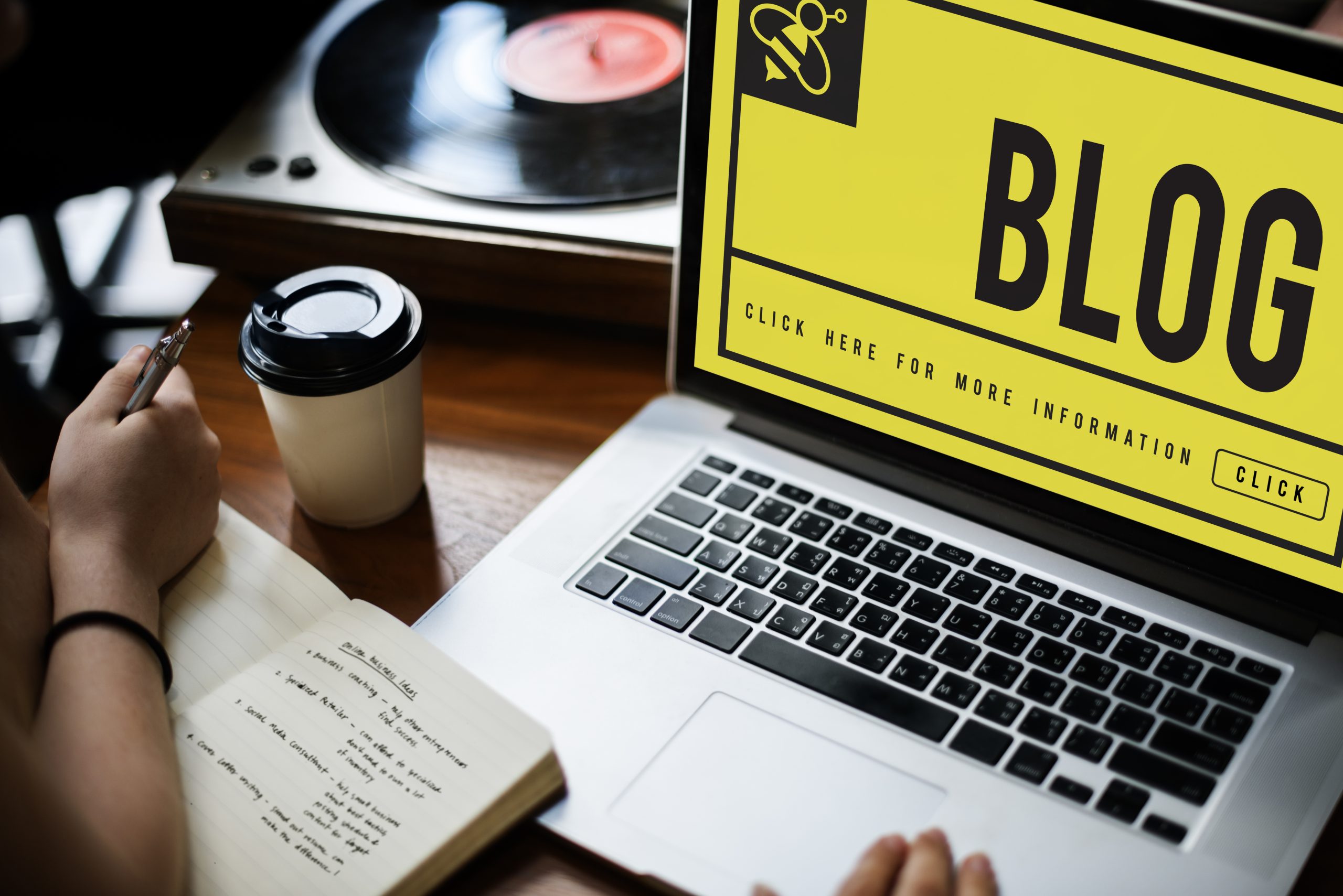 Blog laptop