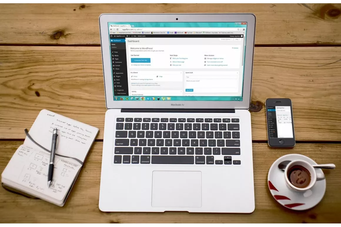 wordpress site settings